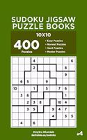 Sudoku Jigsaw Puzzle Books - 400 Easy to Master Puzzles 10x10 (Volume 4)