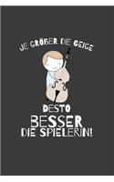 Je größer die Geige desto besser die Spielerin