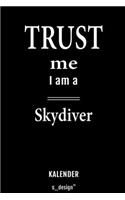 Kalender für Skydiver: Immerwährender Kalender / 365 Tage Tagebuch / Journal [3 Tage pro Seite] für Notizen, Planung / Planungen / Planer, Erinnerungen, Sprüche