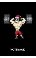 Notebook: Strong Santa Claus