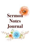 Sermon Notes Journal: An Inspirational Worship Notebook