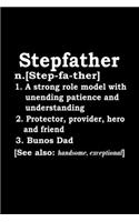 Stepfather Definition: Food Journal - Track Your Meals - Eat Clean And Fit - Breakfast Lunch Diner Snacks - Time Items Serving Cals Sugar Protein Fiber Carbs Fat - 110 Pag