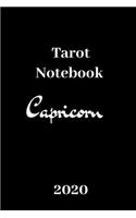 Tarot Notebook Capricorn 2020