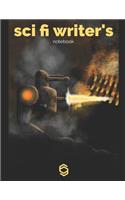 Sci Fi Writer's Journal, 120 Page Blank Lined Notebook