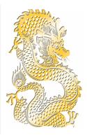 2020 Weekly Planner Golden Dragon Chinese Zodiac Symbol 134 Pages: 2020 Planners Calendars Organizers Datebooks Appointment Books Agendas