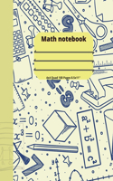 Math notebook