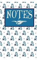 BLUE DRAGON - a lined journal