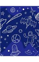 Galaxy Notebook: Space Journal Book Ruled Lined Page Paper Kid Teen Girl Boy Preschool Primary School Kindergarten Writing Activity Diary Record Planner Note Pad Sch(22 Galaxy Notebook)
