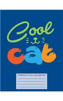 Cool Cat Composition Notebook