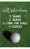 Golf Instructions