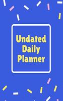 Undated Daily Planner