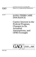 Long-term care insurance