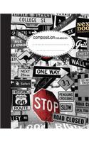 Composition Notebook, 8.5 x 11, 110 pages