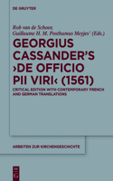 Georgius Cassander's 'de Officio Pii Viri' (1561)