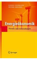 Energieakonomik: Theorie Und Anwendungen