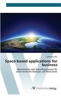 Space-based applications for business: (German)