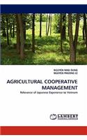 Agricultural Cooperative Management