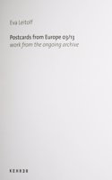 Postcards from Europe 03/13