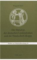 Der Metatyp Der Deutschen Liedmelodien Und Die Handschrift Hoppe