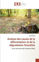 Analyse des causes de la déforestation et de la dégradation forestière