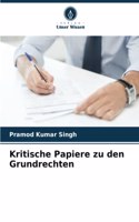 Kritische Papiere zu den Grundrechten