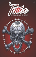 Tattoo coloring book - volume 1