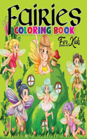 Fairies Coloring Book for Kids Ages 4-8