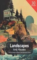 Landscapes with Houses Coloring Book