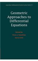 Geometric Approaches to Differential Equations