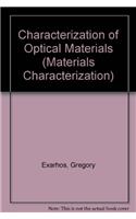 Characterization of Optical Materials (Materials Characterization)