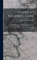 America's National Game