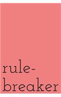 Rule-Breaker Coral Journal