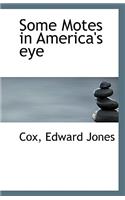 Some Motes in America's Eye