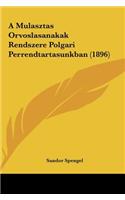 A Mulasztas Orvoslasanakak Rendszere Polgari Perrendtartasunkban (1896)