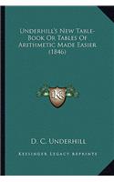 Underhill's New Table-Book or Tables of Arithmetic Made Easiunderhill's New Table-Book or Tables of Arithmetic Made Easier (1846) Er (1846)