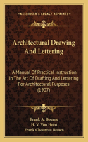 Architectural Drawing And Lettering