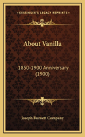 About Vanilla