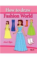 how to draw fashion world