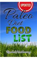 Updated Paleo Diet Food List Book