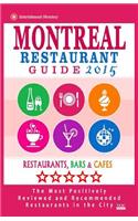 Montreal Restaurant Guide 2015