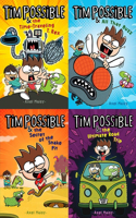 Tim Possible Out-Of-This-World Collected Set: Tim Possible & the Time-Traveling T. Rex; Tim Possible & All That Buzz; Tim Possible & the Secret of the Snake Pit; Tim Possible & the Ultimate Road