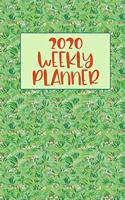 2020 Weekly Planner: Grass and tulips 2020 organizer journal calendar gift for women men gifts goal planning notebook business gift busy mom organizer