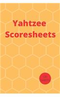 Yahtzee Scores Sheets