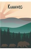 Kammweg: Wandertagebuch für Kammweg. Ein Logbuch mit wichtigen vorgefertigten Seiten und vielen freien Seiten für deine Reiseerinnerungen. Eignet sich als Ge