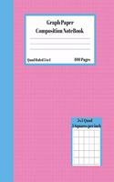 Graph Composition Notebook 5 Squares per inch 5x5 Quad Ruled 5 to 1 100 Sheets