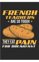 French teachers are so tough they eat pain for breakfast