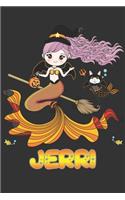 Jerri: Jerri Halloween Beautiful Mermaid Witch Want To Create An Emotional Moment For Jerri?, Show Jerri You Care With This Personal Custom Gift With Jerri