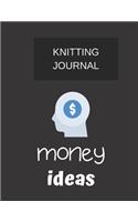 knitting journal money ideas.