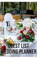 Guest List Wedding Planner: Notebook, Planner (110 Pages, Wedding Planner, 6x9)