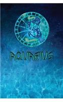 Aquarius: Personalized Astrology Notebook For Your Special Someones - 120 pages, 6x9